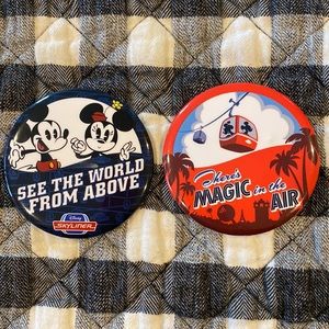 Disney WDW skyliner buttons